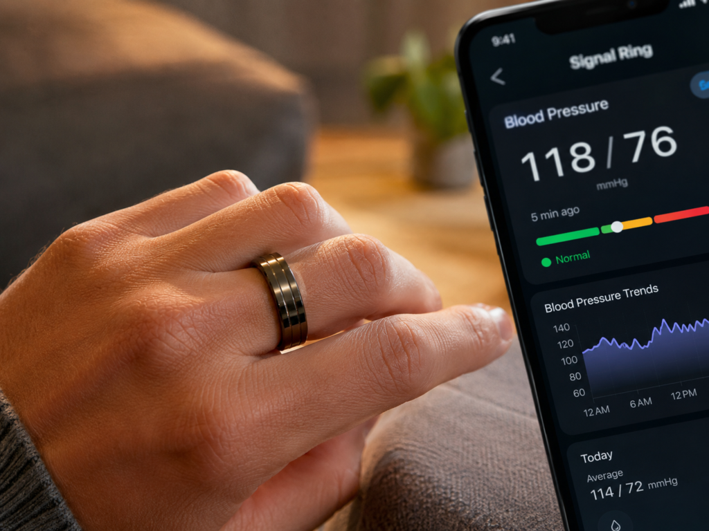 Signal Ring Promises Continuous Blood Pressure Tracking Without an Arm Cuff